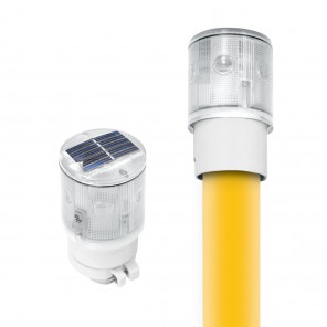 Blinklampe, Solcelle, Til Vinsjeskilt