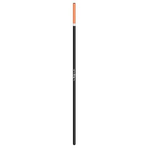 Merkestaur, Sort PVC H230cm Ø35mm 30cm fluor 4cm refleks