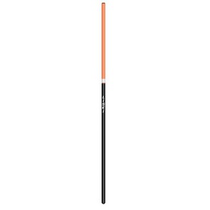 Merkestaur, Svart PVC H230cm Ø35mm 80cm fluor 4cm refleks