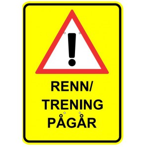 Skilt, rektangulært 