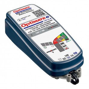 Optimate 6 12V batterilader, Silver